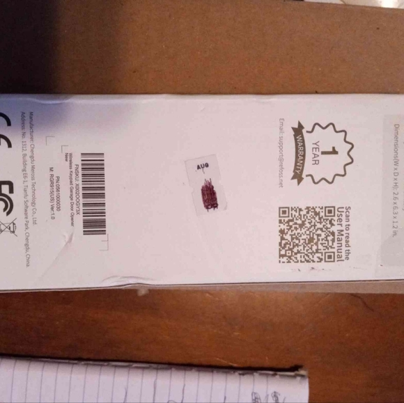 Universal Garage Door Keypad - Refoss Wireless Garage Door Opener Keypad - Picture 4 of 6